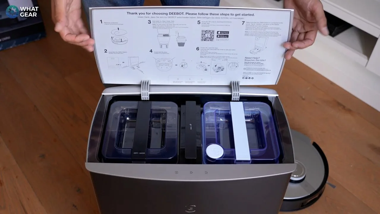 ECOVACS DEEBOT X1 OMNI - This one can see where it's going